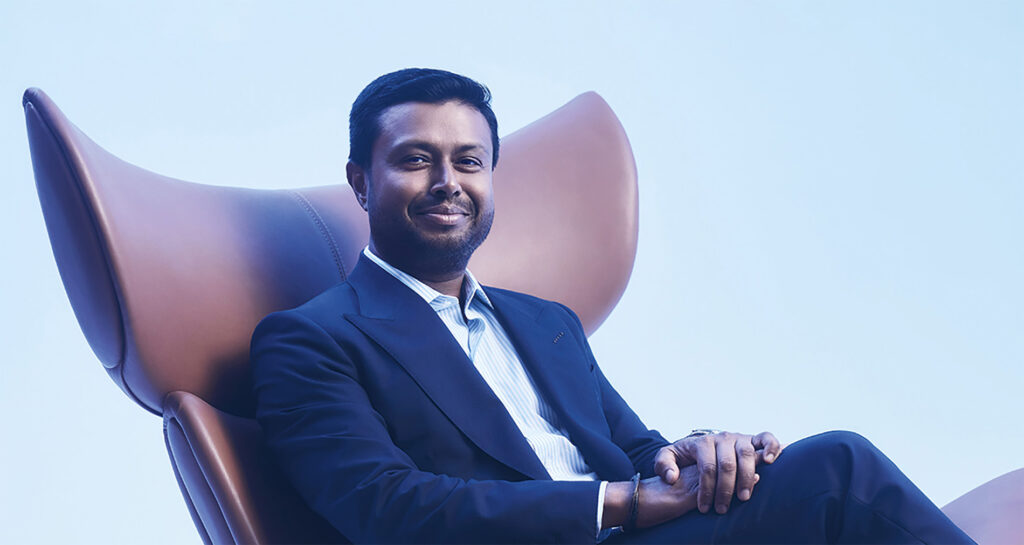 forbes cover of issue 19 with imola chair