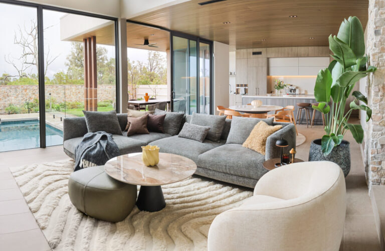 boconcept interiro design gray couch modern house