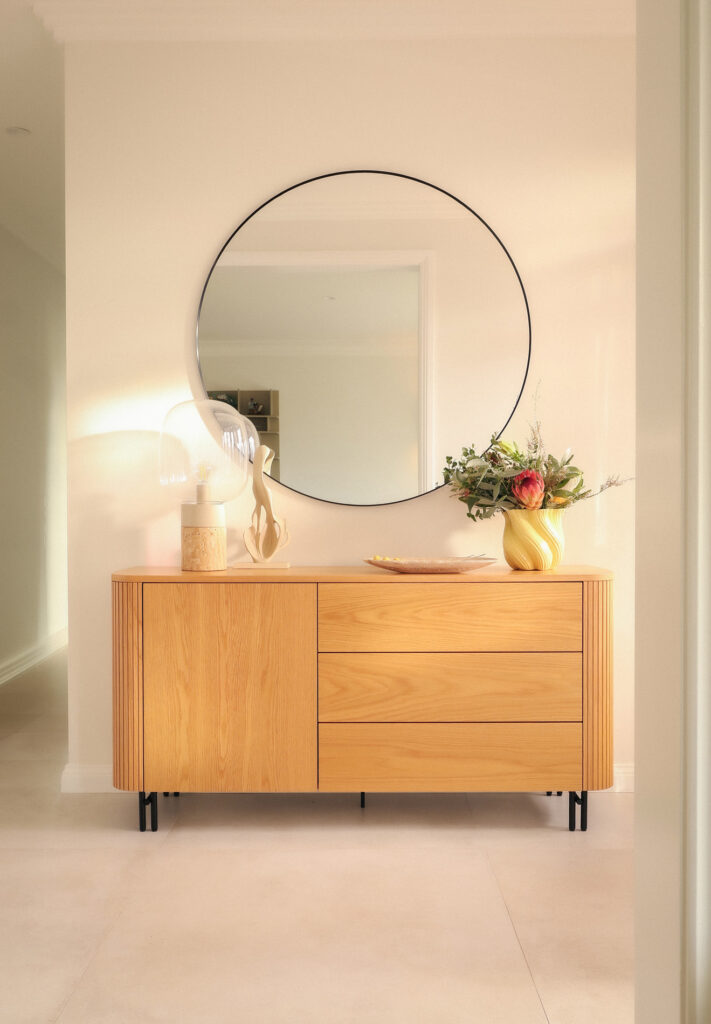 boconcept oak sideboard